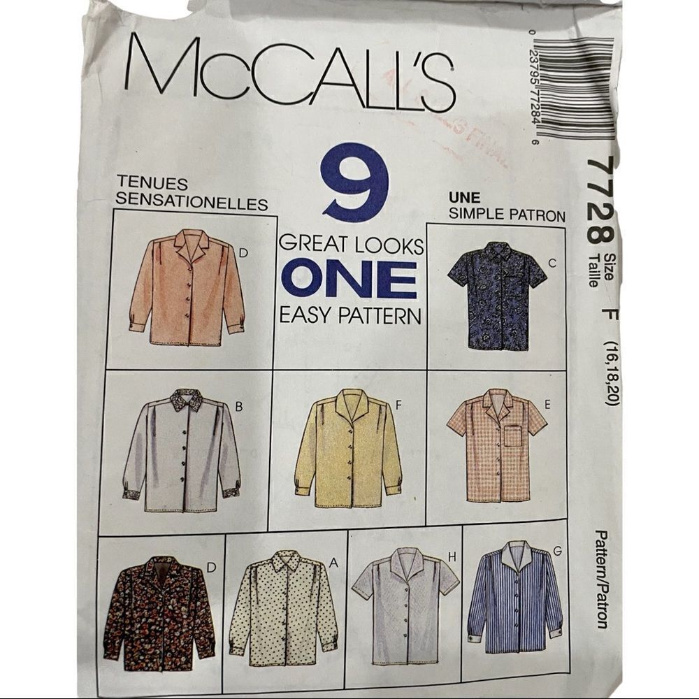 Bundle of sewing patterns. 8Lots. (B2) - Picture 5 of 7